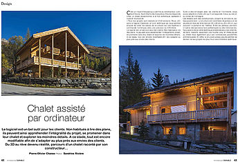 Chalet SIRIUS Le Freyssinet. Construction Lombard Vasina disponible à la location dans la Vallée de Serre Chevalier Hautes Alpes.